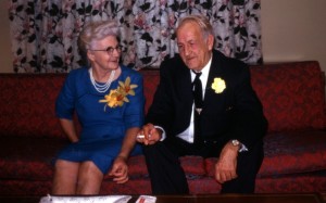 50th anniversary, Opal and Clay Cottrell