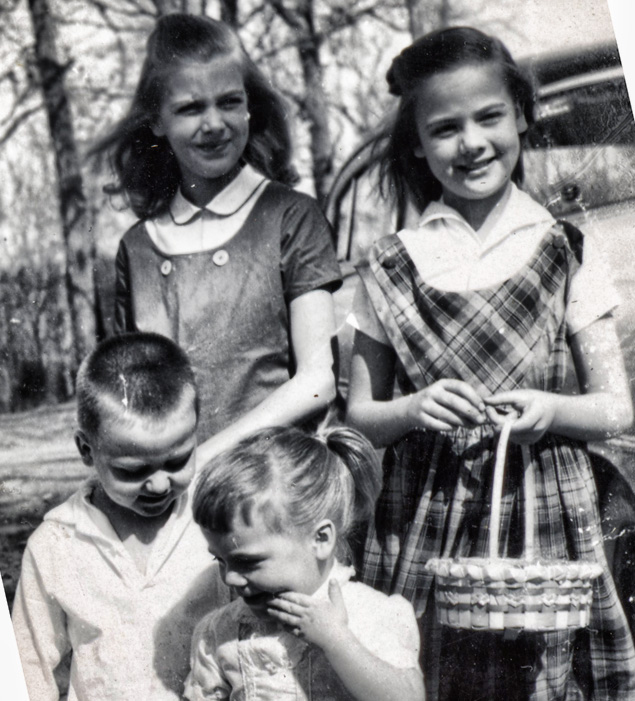 (Clockwise from upper left) Diana, Judy, Kacy, Paul