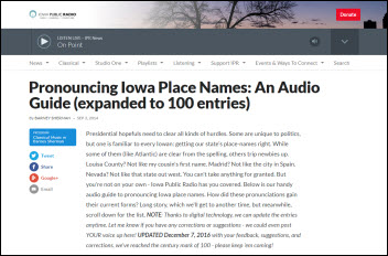 Those Iowa place names | The Legal Genealogist