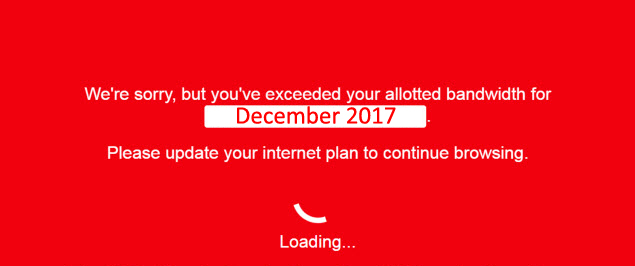 bandwidth limit