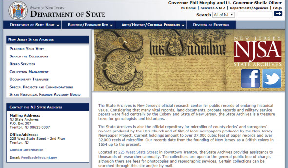 NJ State Archives