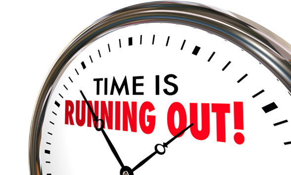 Time running