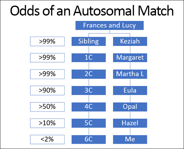 Autosomal Dna Statistics Chart