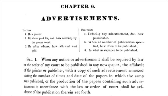 Arkansas ad statute