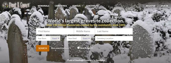 Find a grave