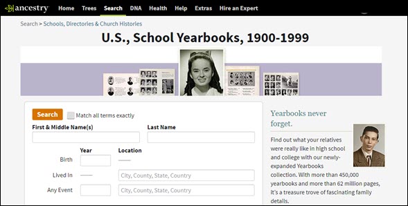 Ancestry yearbooks