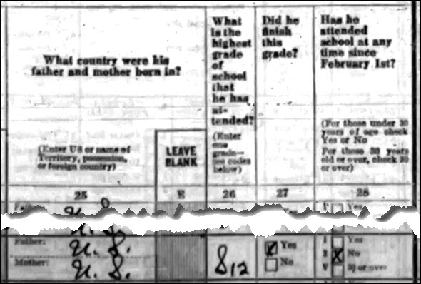 fib in 1950 census