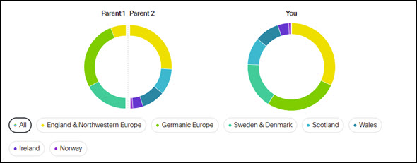 Graphic of Ancestry sideview