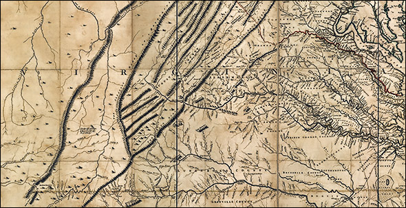 early Virginia map