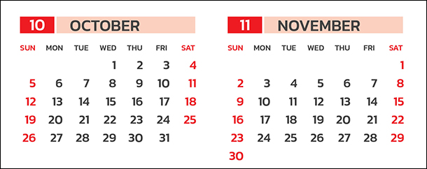 October-November 2025